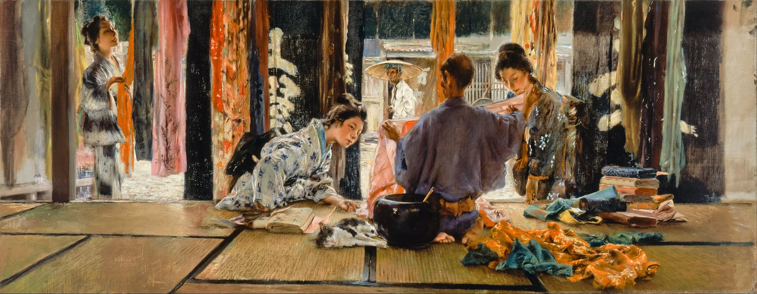 Il mercante di seta, Giappone - Cincinnati Art Museum